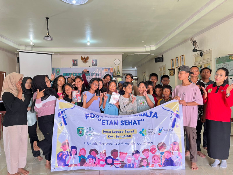 Transformasi Kesehatan Remaja: Etam Sehat Jadi Motor Edukasi di Sepaso Barat