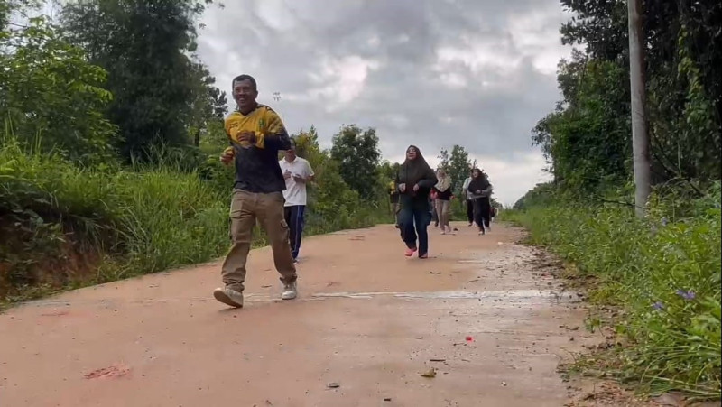 kegiatan Rutin Jum'at Sehat Desa Sepaso Barat