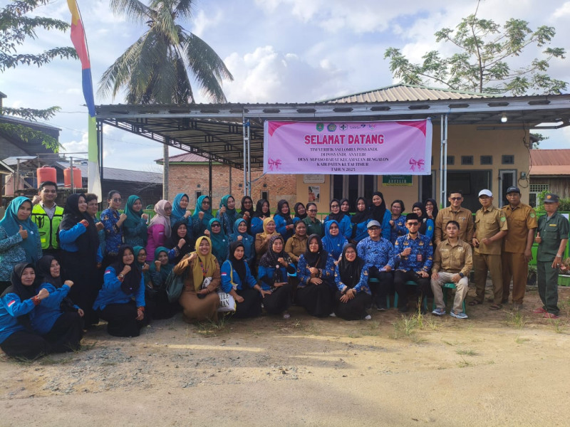 Posyandu Anyelir Desa Sepaso Barat Siap Dinilai: Inovasi Kader Memukau Tim Verifikasi