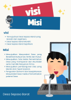 Visi  Misi Desa Sepaso Barat