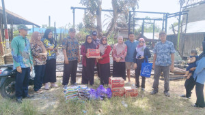 Kegiatan Serah Terima Bantuan untuk Korban Kebakaran